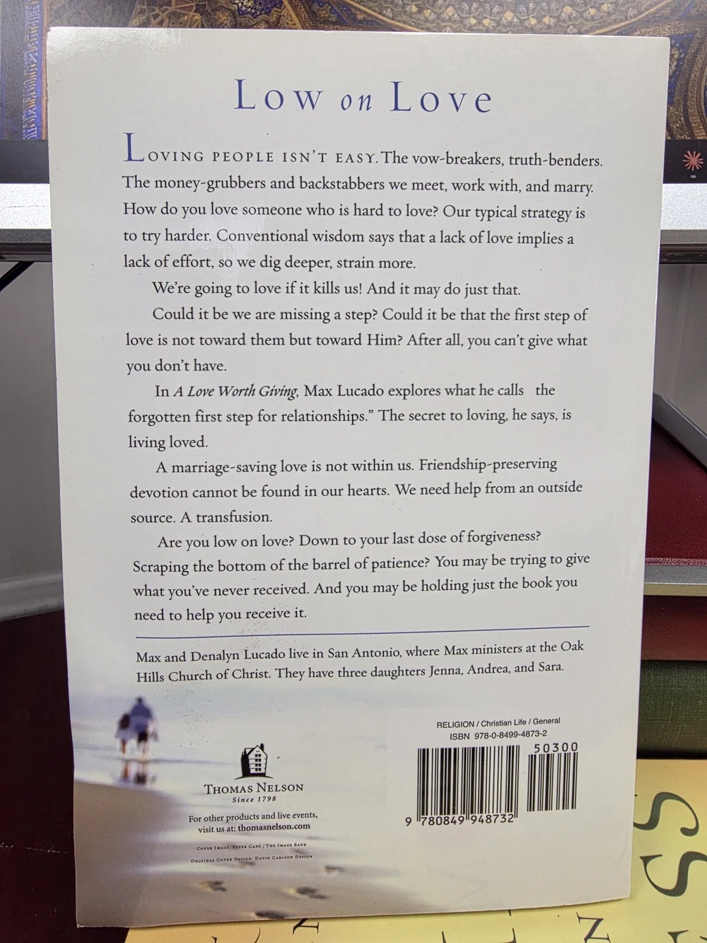 - A Love Worth Giving (White/Blue)
